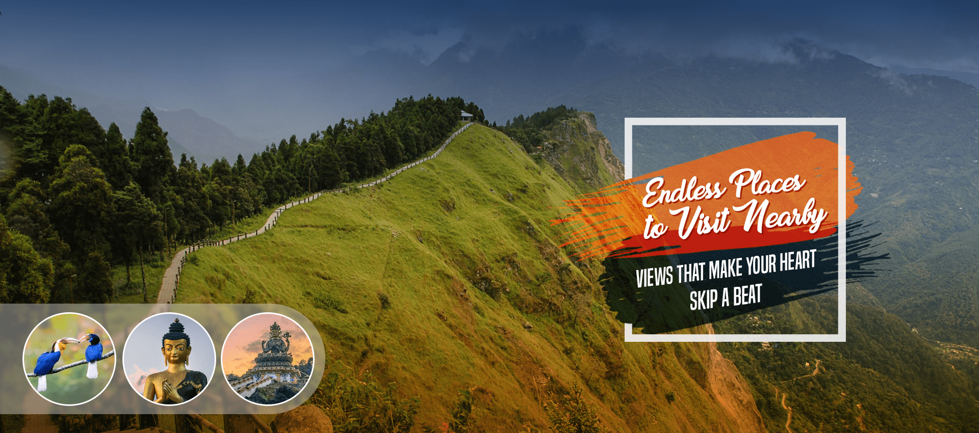 Endless places to visit nearby